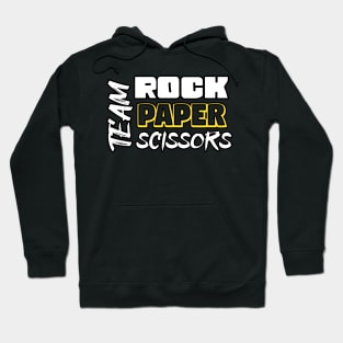 Team Paper - Rock Paper Scissors Gamer Hoodie